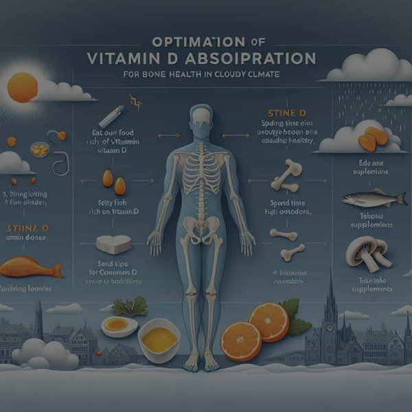How to Optimize Vitamin D Absorption for Bone Health in Cloudy Climates?
