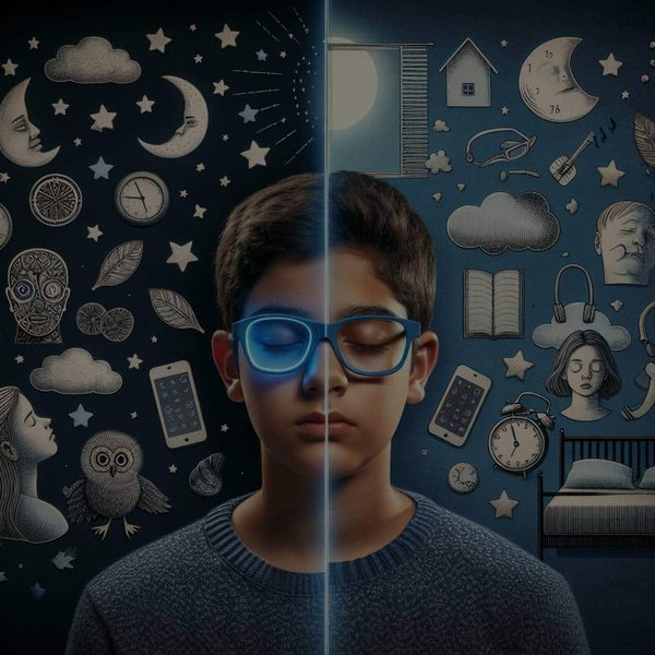 How Does the Use of Blue Light Filtering Glasses Impact Sleep Quality in Adolescents?