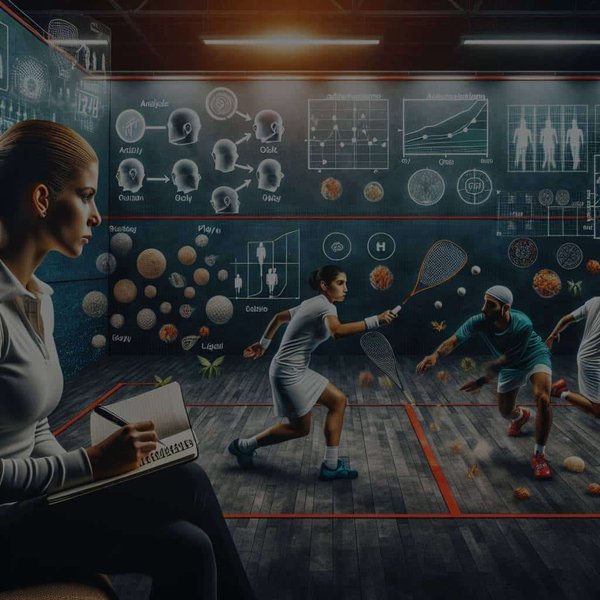 How Can Squash Players Analyze and Adapt to Opponents' Playing Styles Efficiently?